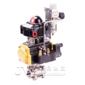 SIT cf8m 1000 wog  3 piece  Pneumatic ball valve